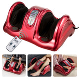 高强度滚轮治疗指压足部按摩器-酒 Therapeutic Shiatsu Foot Massager with High Intensity Rollers-Wine