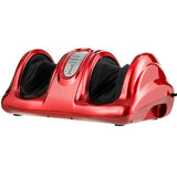 高强度滚轮治疗指压足部按摩器-酒 Therapeutic Shiatsu Foot Massager with High Intensity Rollers-Wine