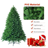 7.5 英尺不发光人造圣诞树，树枝尖 1968 年 7.5 Feet Unlit Artificial Christmas Tree with 1968 Branch Tips