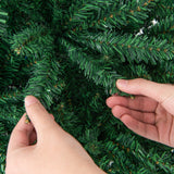 6 英尺铰链式人造圣诞树，带实心金属支架 6 Feet Hinged Artificial Christmas Tree with Solid Metal Stand