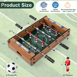 20 英寸足球桌迷你桌上足球游戏 20 Inch Foosball Table Mini Tabletop Soccer Game