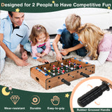 20 英寸足球桌迷你桌上足球游戏 20 Inch Foosball Table Mini Tabletop Soccer Game