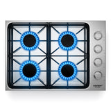 30/36 英寸燃气灶，带 4/6 强力燃烧器和 ABS 旋钮 - 30 英寸 30/36 Inch Gas Cooktop with 4/6 Powerful Burners and ABS Knobs-30 inches