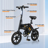 成人电动自行车折叠电动自行车带 350W 电机和 36V 电池 Electric Bike for Adults Folding Electric Bicycle with 350W Motor and 36V Battery