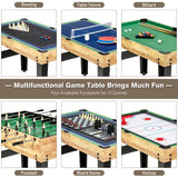 10合1多功能组合家用游戏桌套装 10-in-1 Multi Combo Game Table Set for Home