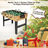 10合1多功能组合家用游戏桌套装 10-in-1 Multi Combo Game Table Set for Home