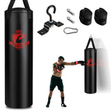 带拳击手套的填充沙袋套装 - 63 磅 Filled Punching Bag Set with Boxing Gloves- 63 lbs