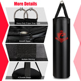 带拳击手套的填充沙袋套装 - 63 磅 Filled Punching Bag Set with Boxing Gloves- 63 lbs