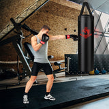 带拳击手套的填充沙袋套装 - 63 磅 Filled Punching Bag Set with Boxing Gloves- 63 lbs