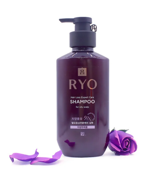 RYO呂 紫 防脱发韧发洗发水 400ml Hair Loss Care Shampoo for Normal&Dry