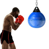 21寸可调节金属链水沙袋-蓝色 21 Inch Water Punching Bag with Adjustable Metal Chain-Blue