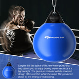 21寸可调节金属链水沙袋-蓝色 21 Inch Water Punching Bag with Adjustable Metal Chain-Blue