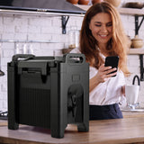 2.5加仑保温饮料分配器-黑色 2.5 Gallon Insulated Beverage Server Dispenser-Black