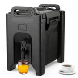 2.5加仑保温饮料分配器-黑色 2.5 Gallon Insulated Beverage Server Dispenser-Black