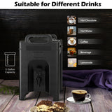 2.5加仑保温饮料分配器-黑色 2.5 Gallon Insulated Beverage Server Dispenser-Black