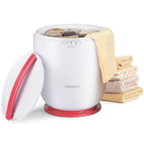 带自动关闭功能的台面毛巾加热器桶 粉色 Countertop Towel Warmer Bucket with Auto Shut Off-Pink