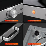 22 x 14 英寸可调温度电热盘加热盘洗碗机 22 x 14 Inch Electric Warming Tray Hot Plate Dish Warmer with Adjustable Temperature