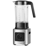 1500W 5 速台面冰沙搅拌机，带 5 个预设和 68 盎司 Tritan 罐-银色 1500W 5-Speed Countertop Smoothie Blender with 5 Presets and 68oz Tritan Jar-Silver