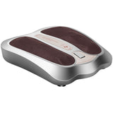 指压加热电动揉捏足背按摩器-银色 Shiatsu Heated Electric Kneading Foot and Back Massager-Silver