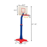 儿童可调节高度篮球架 Kids Adjustable Height Basketball Hoop Stand