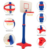 儿童可调节高度篮球架 Kids Adjustable Height Basketball Hoop Stand