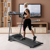 1 HP 电动移动电源折叠跑步机带操作显示屏 1 HP Electric Mobile Power Foldable Treadmill with Operation Display