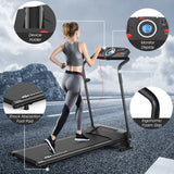 1 HP 电动移动电源折叠跑步机带操作显示屏 1 HP Electric Mobile Power Foldable Treadmill with Operation Display