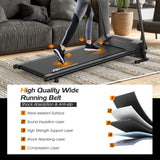 1 HP 电动移动电源折叠跑步机带操作显示屏 1 HP Electric Mobile Power Foldable Treadmill with Operation Display