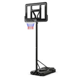 9位可调高度的便携式篮球框 Portable Basketball Hoop with 9-Position Adjustable Height