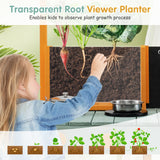 儿童厨房玩具套装，带根观察器花盆和可旋转水龙头 Kids Kitchen Playset with Root Viewer Planter and Rotatable Faucet