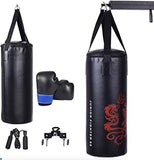 5 件 40 磅填充拳击套装带跳绳和手套 5 Pieces 40Lbs Filled Punching Boxing Set with Jump Rope and Gloves