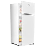 2门冷轧板紧凑型冰箱-白色 2 Doors Cold-rolled Sheet Compact Refrigerator-White