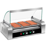 18 热狗 7 滚筒烧烤商用炊具 18 Hot Dog 7 Roller Grill Commercial Cooker