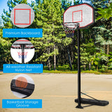 43 英寸室内室外高度可调节篮球框 43 Inch Indoor Outdoor Height Adjustable Basketball Hoop