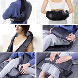 电动背颈揉捏肩部按摩器带加热带 Electric Back and Neck Kneading Shoulder Massager with Heat Straps