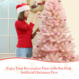 6/7 英尺人造圣诞树铰接全枞树 - 7 英尺 6/7 Feet Artificial Christmas Tree Hinged Full Fir Tree-7 ft