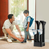 防臭、防霉、防细菌 4 鞋电烘干机带定时器-黑色 Prevent Odor Mold & Bacteria 4 Shoe Electric Dryer with Timer-Black