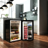 3.2 立方英尺迷你宿舍紧凑型冰箱-黑色 3.2 cu.ft. Mini Dorm Compact Refrigerator-Black