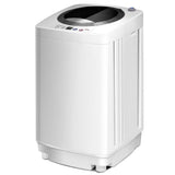7.7 磅便携式自动洗衣机带排水泵 7.7 lbs Portable Automatic Laundry Washing Machine with Drain Pump