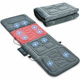 带加热和 10 个振动电机的可折叠按摩垫 Foldable Massage Mat with Heat and 10 Vibration Motors