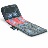 带加热和 10 个振动电机的可折叠按摩垫 Foldable Massage Mat with Heat and 10 Vibration Motors