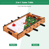 2 合 1 室内/室外空气曲棍球足球比赛桌 2 in 1 In/Outdoor Air Hockey Foosball Game Table