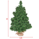 节日装饰人造 PVC 圣诞树 - 2 英尺 Holiday Season Decor Artificial PVC Christmas Tree-2 ft