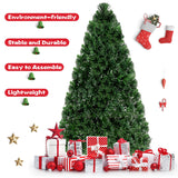 人工预点燃光纤 PVC 圣诞树 - 5 英尺 Artificial  Pre-Lit Fiber Optic PVC Christmas Tree-5 ft