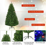 人造高级铰接圣诞树 - 5 英尺 Artificial Premium Hinged Christmas Tree-5 ft