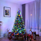 人造高级铰接圣诞树 - 7 英尺 Artificial Premium Hinged Christmas Tree-7 ft