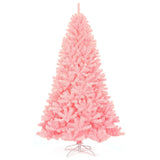 7.5 英尺铰接人造圣诞树全杉树 7.5 Feet Hinged Artificial Christmas Tree Full Fir Tree