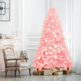 7.5 英尺铰接人造圣诞树全杉树 7.5 Feet Hinged Artificial Christmas Tree Full Fir Tree