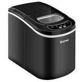 迷你便携式紧凑型电动制冰机-黑色 Mini Portable Compact Electric Ice Maker Machine-Black