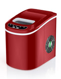 迷你便携式紧凑型电动制冰机-红色 Mini Portable Compact Electric Ice Maker Machine-Red